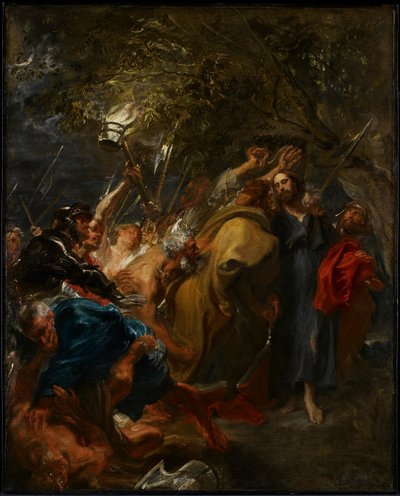 Il tradimento di Cristo, c.1618-20 da Anthony van Dyck